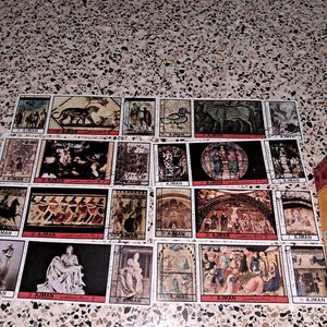 54 different painting stamps AJMAN STATE