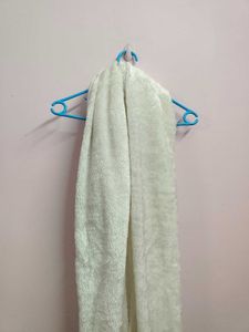 Soft White Scarf/Muffler