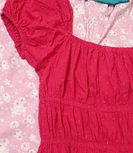 Charming Ruffled Puff Sleeve Top