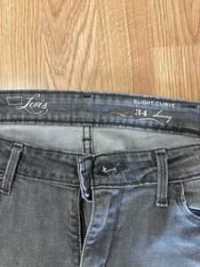 Women Levi's Grey Denim Jeans