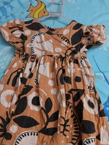 Boho Print Midi Dress