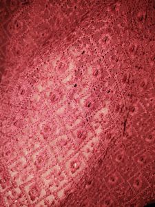 Elegant Red Embroidered Kurta