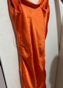 Satin Midi Dress