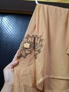 Blue Tiered Kurta Set