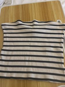 Striped Strapless Tube Top H&amp;M