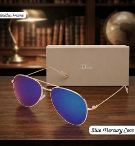 Dior Aviator Sunglasses - Blue Mercury Lens UNISEX