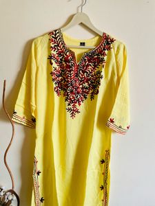 Elegant Embroidered Kurta