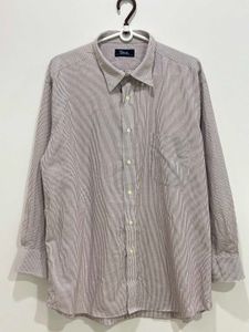 Classic Striped Button-Down Shirt