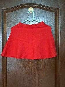 Red Mini Skirt (Unused)