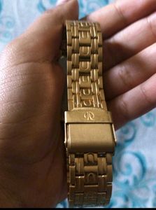 Titan Gold-Tone Analog Watch