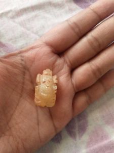 vintage citrine and aventurine Ganesh
