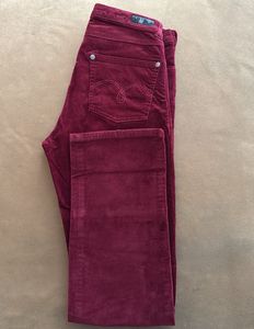 Maroon Corduroy Pants