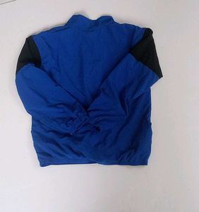 Retro Colorblock Pullover Jacket
