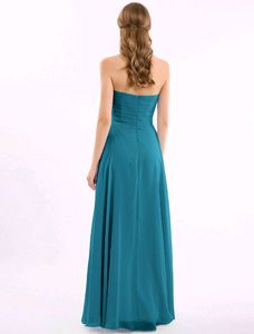 Strapless Sweetheart Floor Length Dress