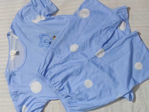 Cute Teddy Bear Pajama Set