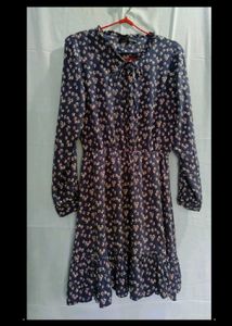 Cute Floral Print Dress