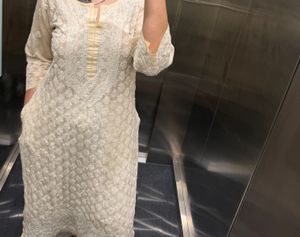 Elegant Chikankari Kurta
