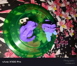 Cute Purple Dragon Figurines