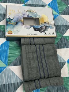 New-Trident 3 Pc Towel Set