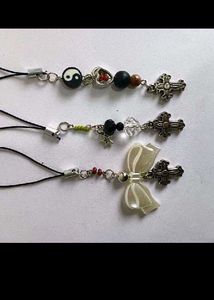 GOTHIC CROSS PHONE CHARMS