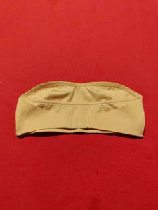 Strapless Seamless Beige Bandeau Bra