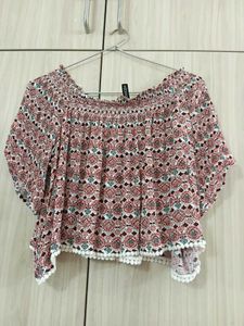 Off-Shoulder Ethnic Top(NEW)
