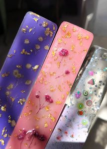 Handmade Colourful Resin Bookmarks( SET OF 3)