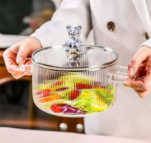 Online Very Costly -Glass Cooking And Serving Bowl