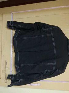 Classic Black Denim Jacket