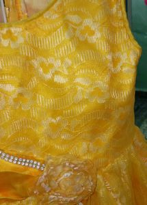 Beautiful Yellow Party Dress
