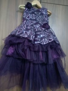 Purple Party Dress
