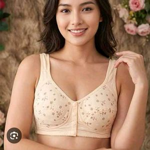 Floral Print Comfort Bra(5XL)