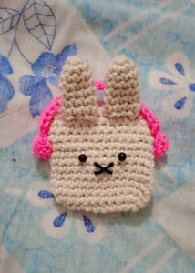 Cute Crochet Bunny Airpod case