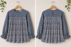 Boho Print Long Sleeve Top