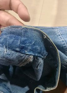 Vintage Denim Cargo Pants