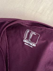 Women's Purple Workout Tee