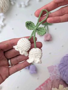 lily of the vally bag charms