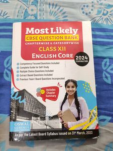 Cbse Question Bank English Class 12