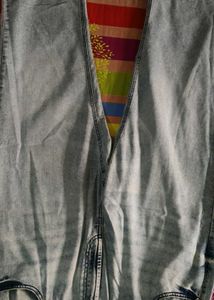 Washed Denim Jeans