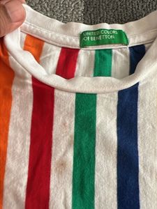 UCB Colorful Striped Cotton T-Shirt 2-3 yr