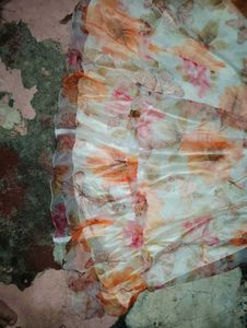 Beautiful Floral Print Gown