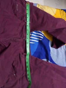 Woodland Burgundy Straight Leg Jeans UNI sex
