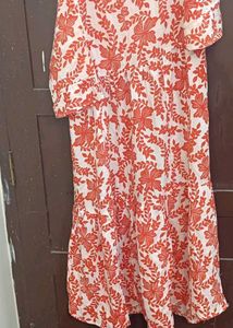 Floral Print Casual Dress