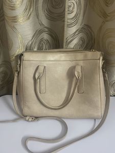 Stylish Beige Handbag