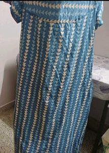 Blue Printed Nighty