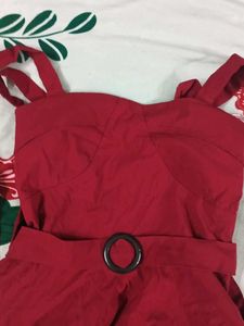 Chic Red corset Top