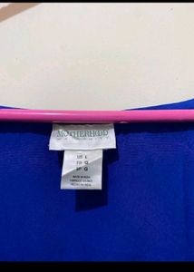 Elegant Blue Casual Top by Motherhood