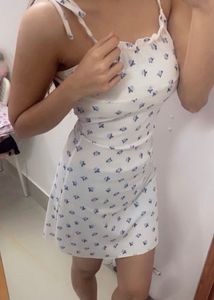 Cute Floral Mini Dress