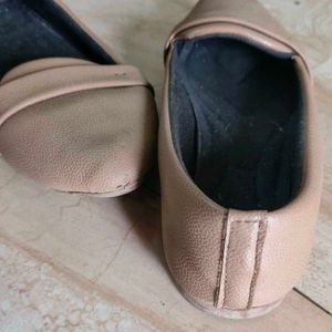 Elegant Nude Pointed Toe Flats