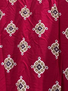 Beautiful Pink Printed Kurta Set